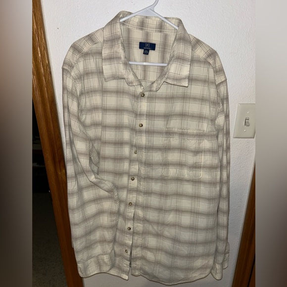 Corduroy Light Shacket/ button up - Picture 1 of 3